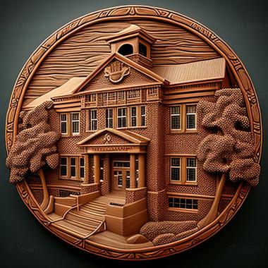 3D модель St Northwest School (STL)